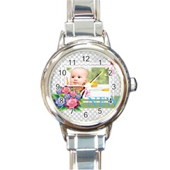 baby - Round Italian Charm Watch