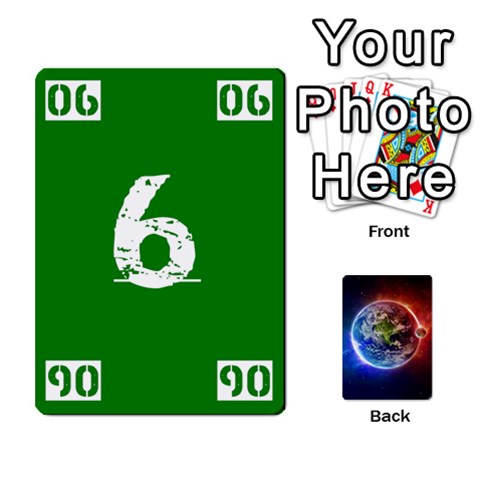 Numbers Deck Front - Heart3