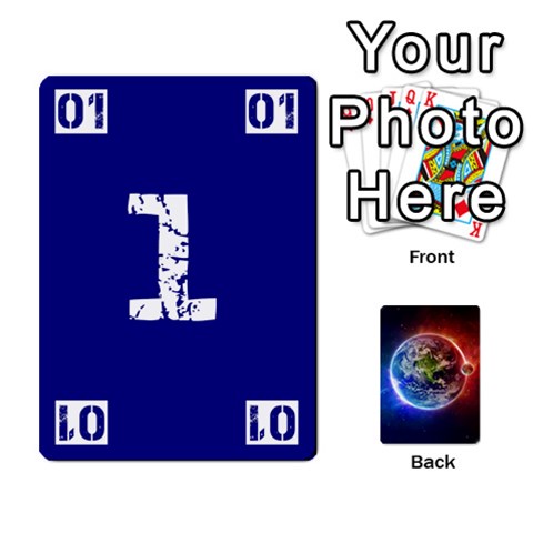 Numbers Deck Front - Club3