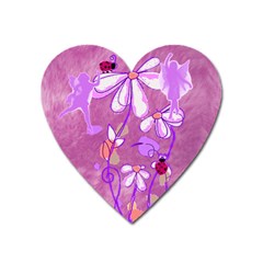 Magic fairy garden Magnet - Magnet (Heart)