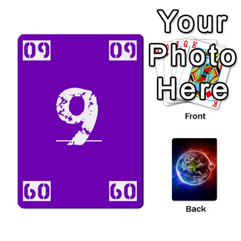 King Numbers Deck Front - SpadeK