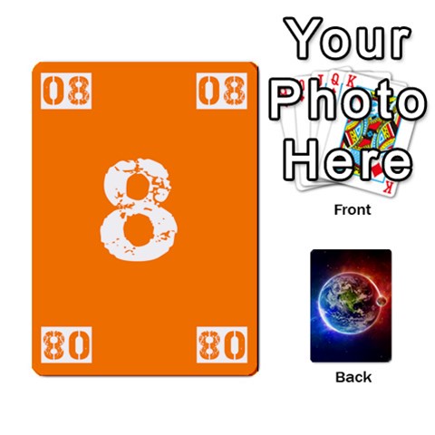 Numbers Deck Front - Diamond9