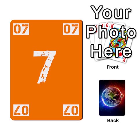 Numbers Deck Front - Diamond10