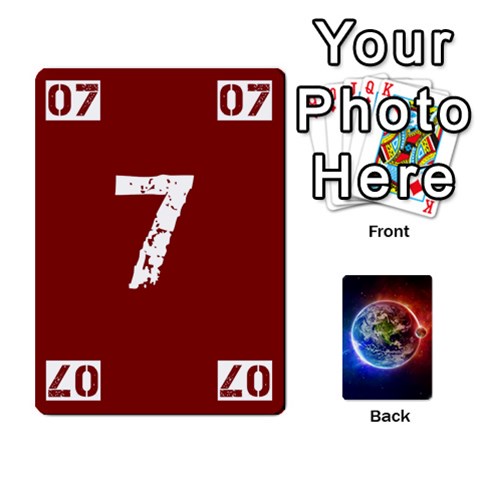 Numbers Deck Front - Club6