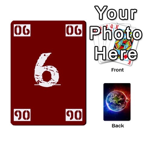 Numbers Deck Front - Club7