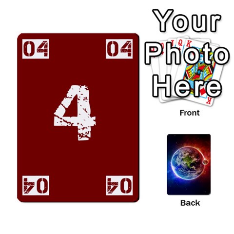Numbers Deck Front - Club9