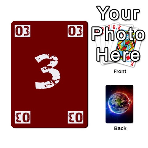 Numbers Deck Front - Club10
