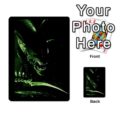 Aliens Deck I By Lines J  Hutter Back 1