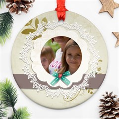 kids - Round Ornament (Two Sides)