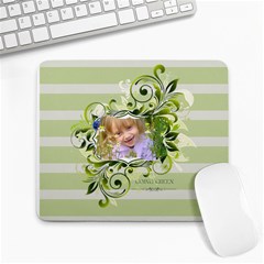 go to green - Large Mousepad