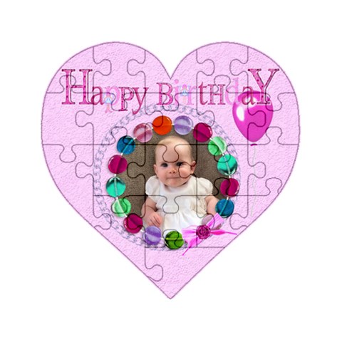 Happy Birthday Heart By Claire Mcallen Front