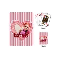 love - Playing Cards Single Design (Mini)