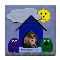 Dog House Tile Coaster