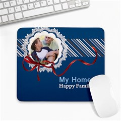 my family - Large Mousepad