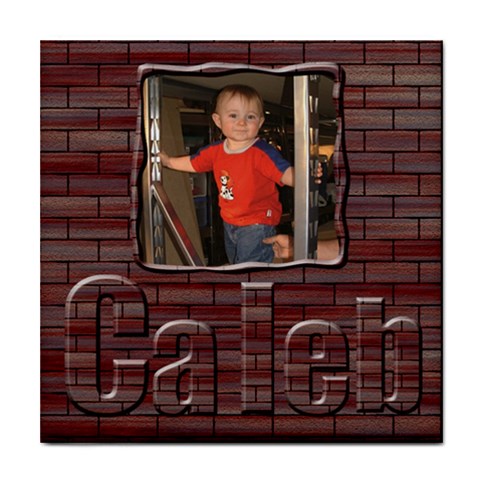 Brick Tile Coaster By Chere s Creations Front