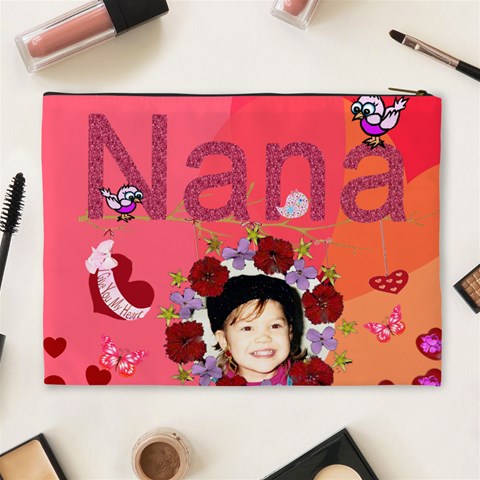 Nana Cosmetic Bag Xl By Kim Blair Back