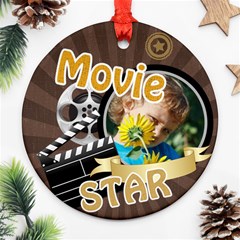 movie - Round Ornament (Two Sides) movie - Round Ornament (Two Sides)