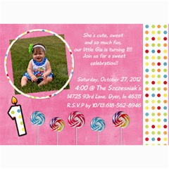 gianna - 5  x 7  Photo Cards