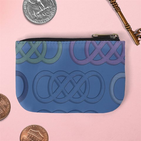 Debbie Inifinity Change Purse By Patricia W Back