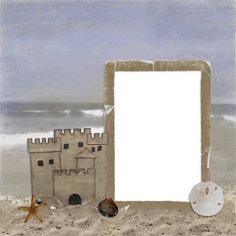 Depoe Bay Template By Janet 12 x12  Scrapbook Page - 1