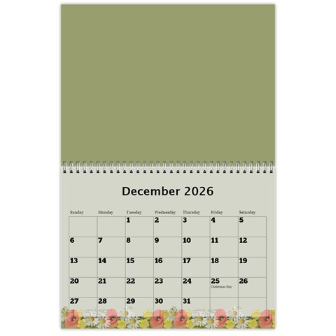 Pretty As A Picture Wall Calendar 11x8 5 By Deborah Dec 2024