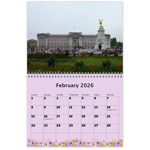 Pretty As A Picture Wall Calendar 11x8 5 By Deborah Feb 2026