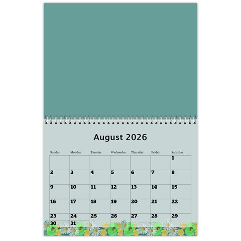 Pretty As A Picture Wall Calendar 11x8 5 By Deborah Aug 2024