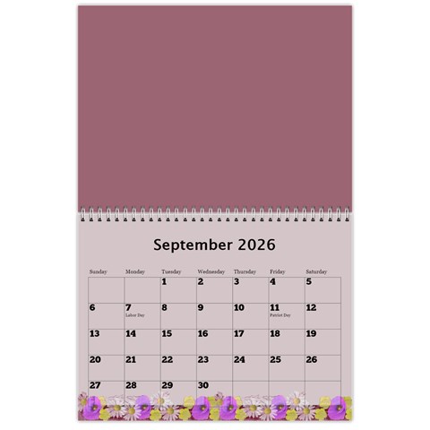 Pretty As A Picture Wall Calendar 11x8 5 By Deborah Sep 2026