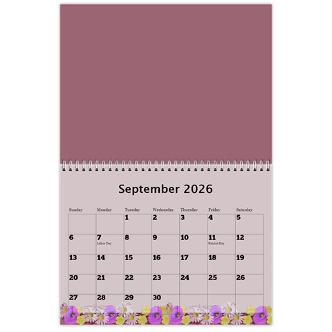 Pretty As A Picture Wall Calendar 11x8 5 By Deborah Sep 2024