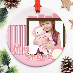 my store - Round Ornament (Two Sides)