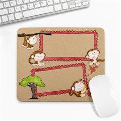 monkey mouse pad  - Collage Mousepad