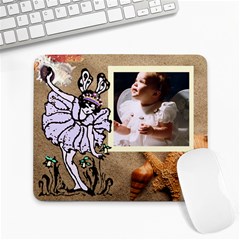 Princess fairy Large mouse pad - Large Mousepad