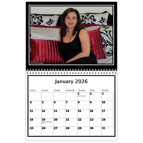 My Perfect Wall Calendar 11x8 5 2026 By Deborah Jan 2026