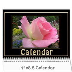 My Black and Gold  Wall Calendar 11x8.5 - Wall Calendar 11  x 8.5  (12-Months)