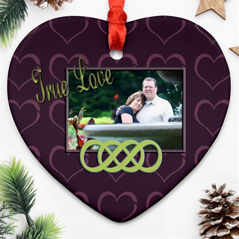 True Love Ornament By Patricia W Front
