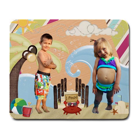 Summer Beach Mouse Pad By Starr Front