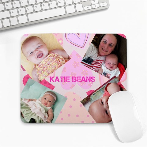 Katie Bean By Heather Dykes 9.25 x7.75  Mousepad - 1