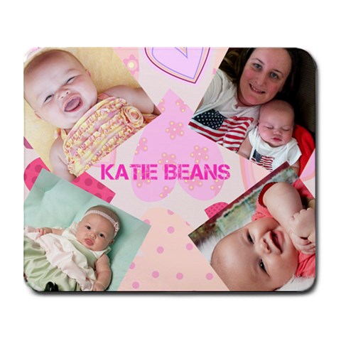 Katie Bean By Heather Dykes 9.25 x7.75  Mousepad - 1
