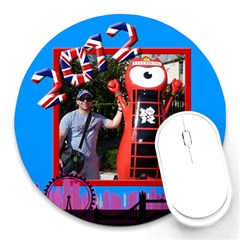 My London 2012 Round Mousepad