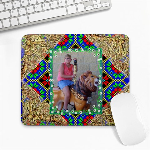 Akron Zoo Mouse Pad By Tori Carson Front