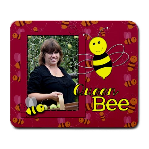 Queen Bee Mouse Pad By Patricia W Front