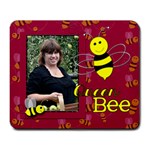 queen bee mouse pad - Large Mousepad