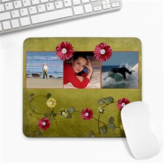 Shabby Rose - Collage Mousepad 