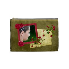 Shabby Rose - Cosmetic Bag (MED)  - Cosmetic Bag (Medium)