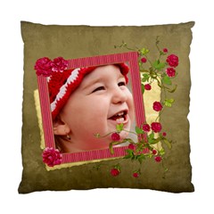 Shabby Rose - Cushion Case (one side)  - Standard Cushion Case (One Side)