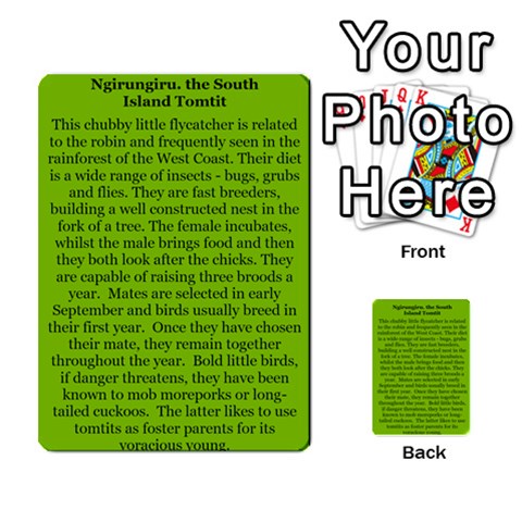 New Zealand Naturally Collectible Cards 1 By Angela Back 52