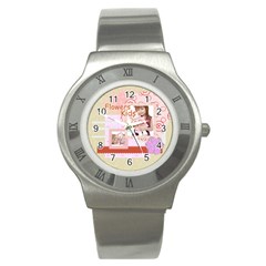 flower - Stainless Steel Watch