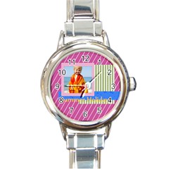 summer - Round Italian Charm Watch