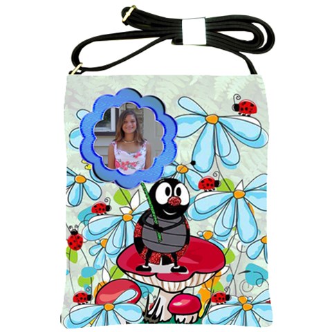 Ladybug Shoulder Sling By Kim Blair Front