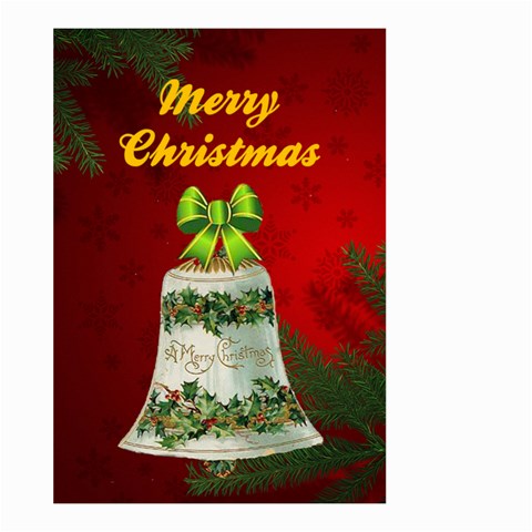 Red Christmas Garden Flag Large Two Sides By Kim Blair Front